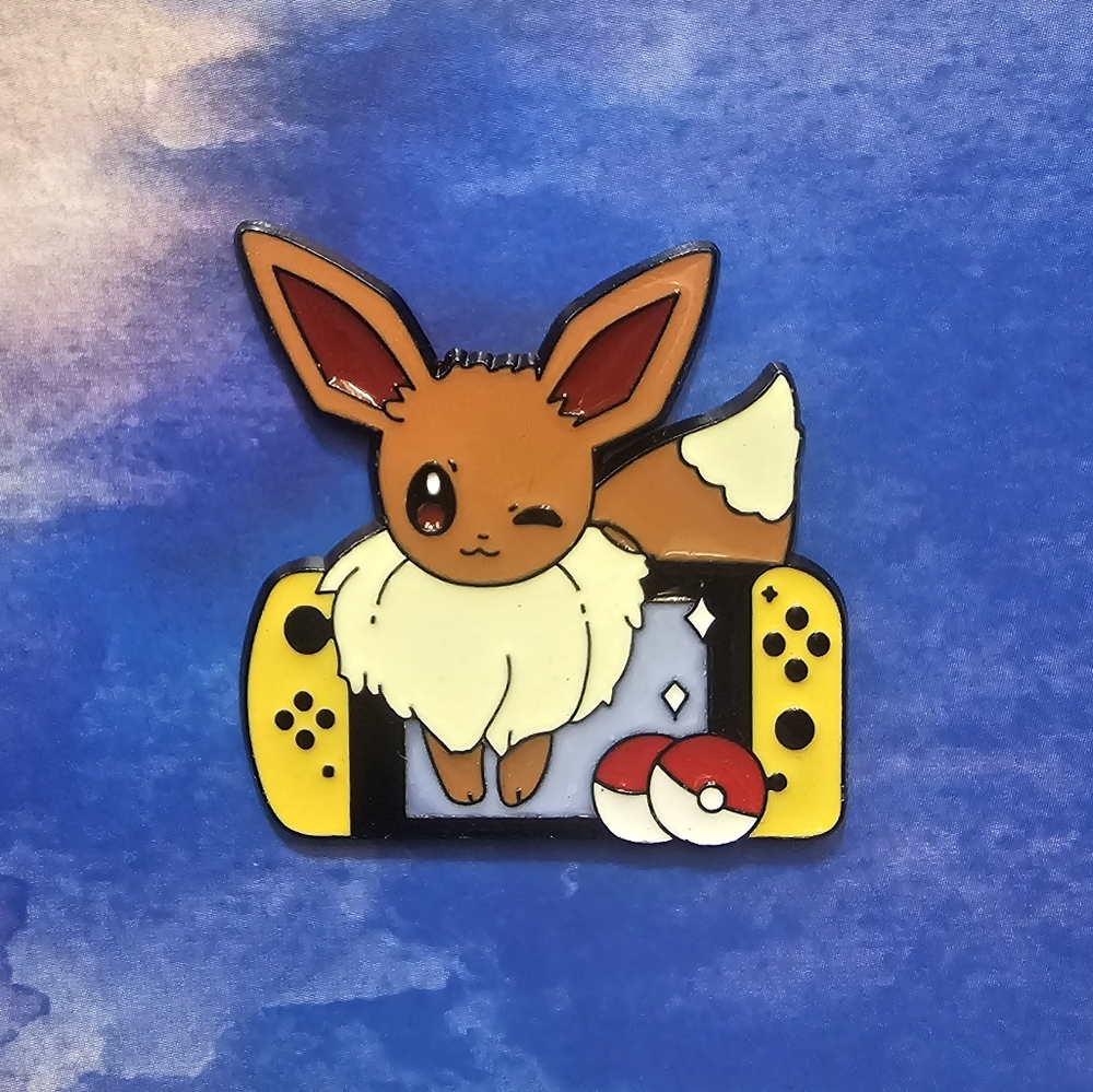 {5/$25} Evee Pokemon enamel pin